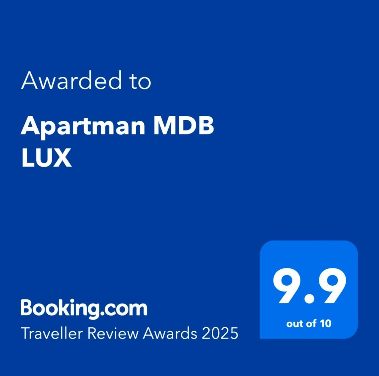 Apartman Mdb Lux ซูโบติกา ภายนอก รูปภาพ